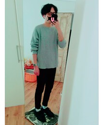 CIAOPANIC | ワッフル編みビッグプルオーバー(トップス)