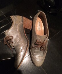 Bershka | シルバーレースアップ(ドレスシューズ)