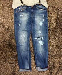 ZARA | ZARAダメージデニム(デニムパンツ)