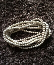 laboratory work | シルク巻きパールネックレス(ネックレス)