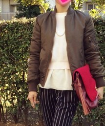 MOUSSY | MA-1(ミリタリージャケット)