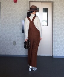 KBF | ウールサロペット(サロペット/オーバーオール)