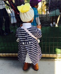 おさがり | 背面のデザインも可愛い^o^(ワンピース)