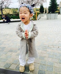 GAP | 噴水に大興奮^o^(つなぎ/オールインワン)