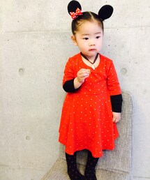 OLD NAVY | 雨の日は、長靴の兼ね合いで、赤くなります
。(ワンピース)