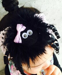 claire's | この、くもみたいなやつの足みたいなやつ、じゃまそーでごめんね^o^笑(ヘアバンド)