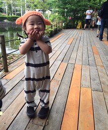 GAP | リスザルを見てこの表情(^O^)爆笑(つなぎ/オールインワン)