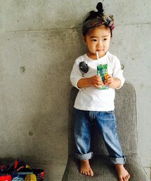 無印良品 | 野菜食べないから、せめて野菜ジュースで(´･_･`)(Tシャツ/カットソー)