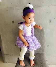 mezzo piano | ラブリーファッションに反する顔とポーズ（ーー；）(スカート)