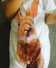 GAP | リアうさプリントー(￣▽￣)(つなぎ/オールインワン)