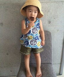 UNIQLO | ゆるゆるすぎて難しい麦わら。(タンクトップ)