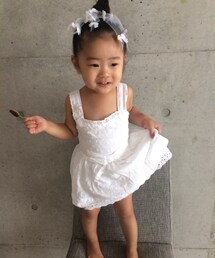 西松屋 | はい、ポーズ^o^で、これしてくれた^o^(ワンピース)