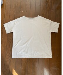 no brand | 白とベージュの中間Tシャツ(Tシャツ/カットソー)