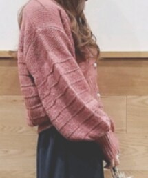 axes femme | カーディガン/ボレロ