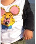 Mini Rodini(ミニロディーニ)の「トップス(Tシャツ/カットソー)」