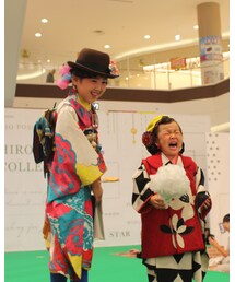 相方ちゃんが泣いちゃってタジタジのりこ | 浴衣