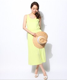 Q | マキシワンピ MEDIUM(ワンピース)