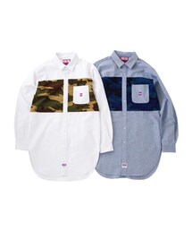 IRIE | CAMO LINE LONG SHIRT -IRIE by irielife- (シャツ/ブラウス)