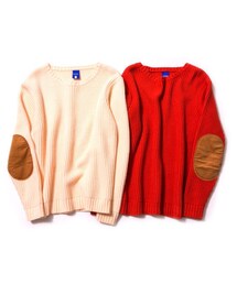 IRIE LIFE | ELBOW PATCH KNIT SWEATER (ニット/セーター)