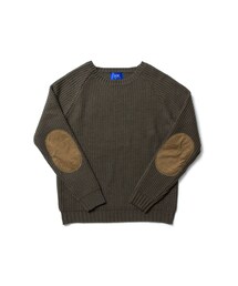 IRIE LIFE | elbow patch kint crew(ニット/セーター)