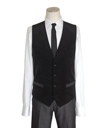 DOLCE&GABBANA | DOLCE&GABBANA ベロアジレ http://minerva-rp.com/?pid=77308535(スーツベスト)