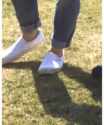 NAVY | スリッポン