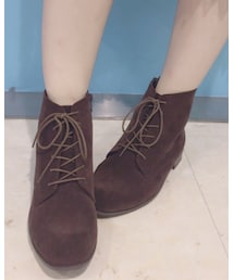 レースアップ👞❤️ | ブーツ