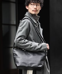 DEVICE | ★WEARISTAじーたーくん着用★Rename 合皮 ダブルポケット ショルダーバッグ(ショルダーバッグ)