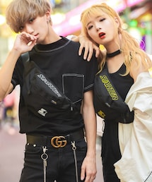 STARTER | 【STARTER BLACK LABEL】DEVICE別注 CORDURAナイロンウエストバッグ(ボディバッグ/ウエストポーチ)