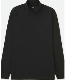 UNIQLO | ソフトタッチハイネックT(長袖) (Mサイズ) 1,000円(税別)(Tシャツ/カットソー)