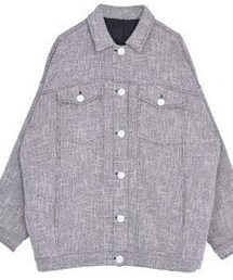 EMODA | Soft tweed over ジャンパー(その他アウター)