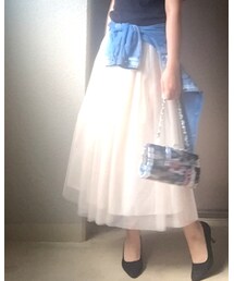 trenddresscode | アイボリーのようなベージュのような(スカート)