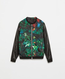 ZARA | トロピカルブルゾン(ブルゾン)
