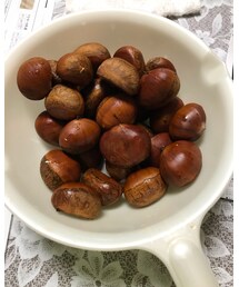 去年もらったまま冷凍していた栗 | その他