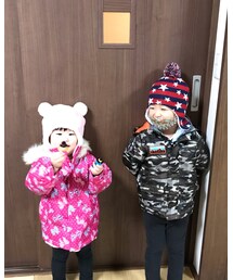 登園前の子供達 | その他