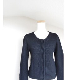 ウールカーデジャケット(カーディガン/ボレロ)