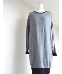 Striped dress | ニットワンピ(ワンピース)