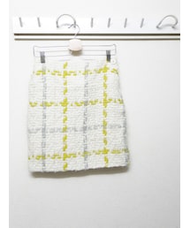 bulle de savon | チェックツイード(スカート)