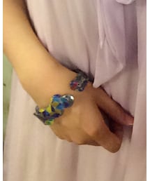 osolo | ポリゴン柄(バングル/リストバンド)