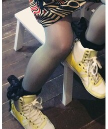 シルバーグレーのタイツ | タイツ/ストッキング