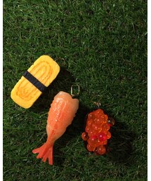 Handmade | たまごエビいくら(ピアス（片耳用）)