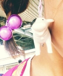 ブランド無し 原宿で購入 | 牛イヤリング
(イヤリング)