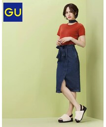 GU | デニムスカート