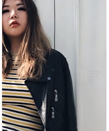 JuicyFaty | ライダースジャケット
