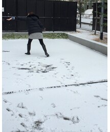 雪合戦中☃️ | スイムグッズ