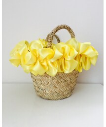 友達の手作り🌼 | かごバッグ