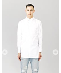 I Love Ugly | Bobby shirt white(シャツ/ブラウス)