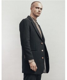 I Love Ugly | WOOLEN OVERCOAT BLACK(テーラードジャケット)