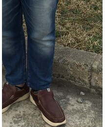 VISVIM | ビズビムとソフのコラボモデル。お気に入りの一足です！(モカシン/デッキシューズ)