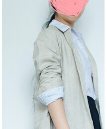 無印良品 | シャツワンピース